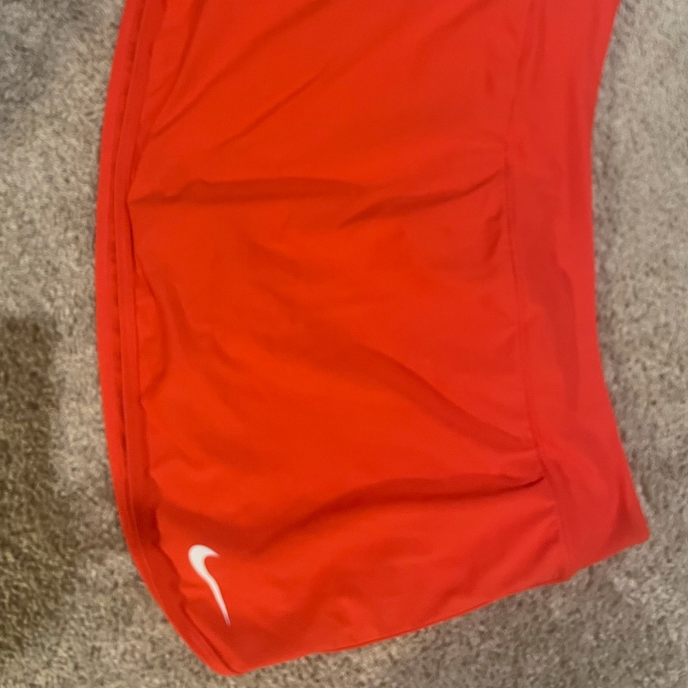 Red Nike Tennis skort